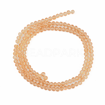 Glass Beads Strands EGLA-A034-T3mm-D23-1