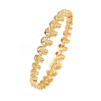 304 Stainless Steel Hinged Bangles for Women BJEW-C114-05G-1