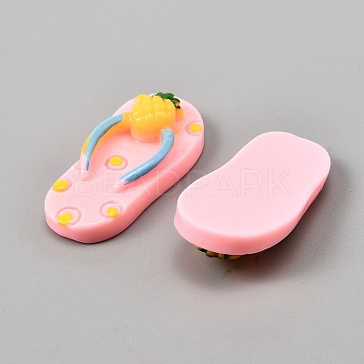 Friut Theme Resin Cabochons RESI-WH0038-39A-1