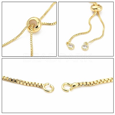Rack Plating Brass Chain Bracelet Making LS-KK-A142-017G-1