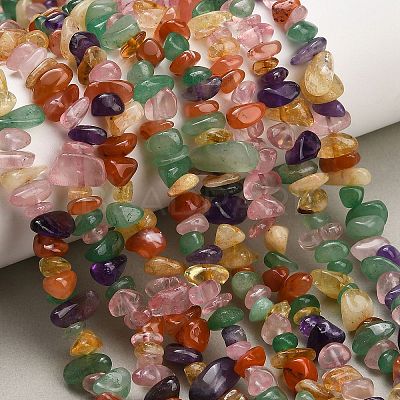 Natural Mixed Stone Beads Strands G-D108-A05-01-1