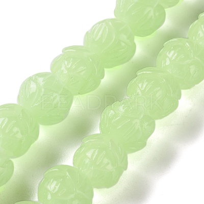 Synthetic Coral Carved Beads Strands CORA-XCP0001-01-1