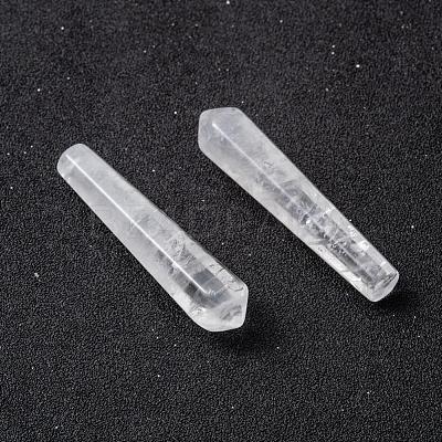 Natural Quartz Crystal Pointed Beads X-G-P393-M05-1