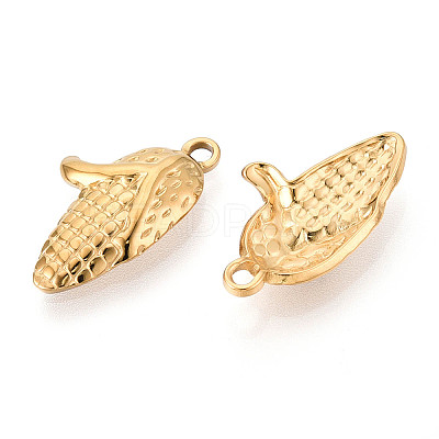 304 Stainless Steel Pendants STAS-T065-69G-1