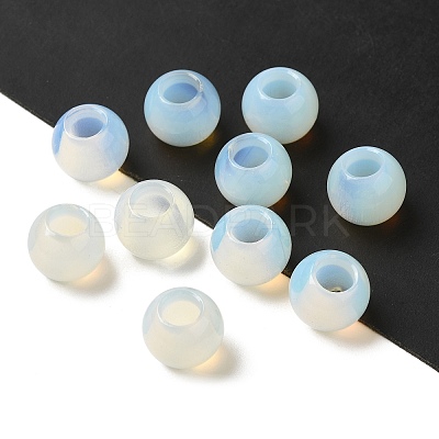 Opalite European Beads G-N342-03A-1