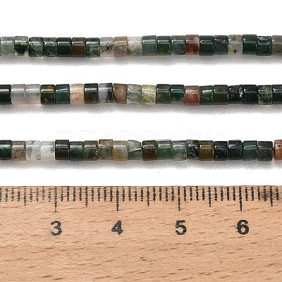 Natural Indian Agate Beads Strands G-P608-A15-01-1