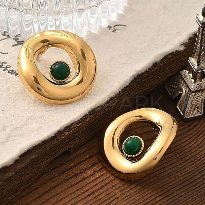 304 Stainless Steel Stud Earrings STAS-Z112-12G-01-1