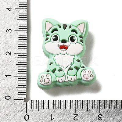 Cat Silicone Focal Beads SIL-B069-01F-1