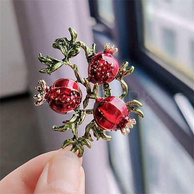 Pomegranate Enamel Pins PW-WGDC38F-01-1