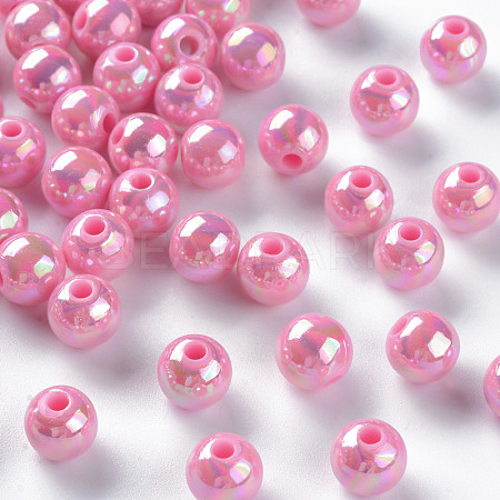 Opaque Acrylic Beads MACR-S370-D8mm-A02-1