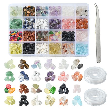 DIY Stretch Bracelet Making Kit DIY-FS0003-84-1