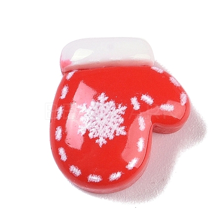 Opaque Christmas Theme Resin Cabochons LS-RESI-H162-06A-1