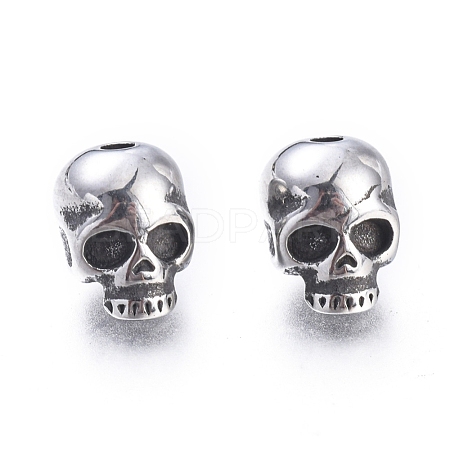 Halloween 304 Stainless Steel Beads STAS-F243-25AS-1