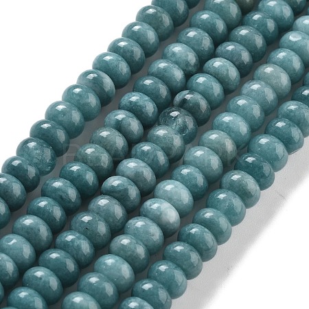 Natural White Jade Beads Strands G-E507-01L-1