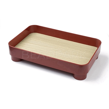 Multifunctional ABS Plastic Storage Tray AJEW-H113-C01-1