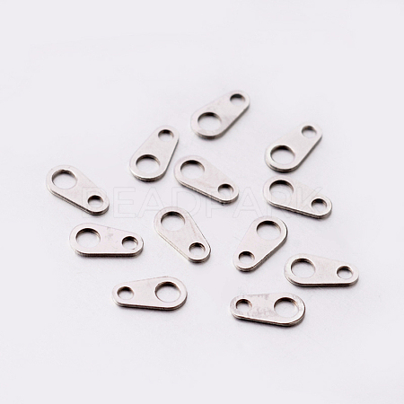 316 Surgical Stainless Steel Chain Tabs STAS-E081-04-1