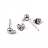 Brass Post Earring Findings EC593-3