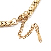 Ion Plating(IP) Flat Cuban Link Chunky Chain Necklace NJEW-Q335-13G-3