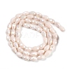 Opaque Solid Color Electroplate Glass Beads Strands EGLA-N013-P6mm-B08-2