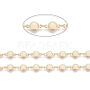 Handmade Brass Beaded Chains CHC-I028-01G-1