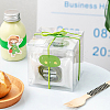  30Pcs Square Transparent Plastic PVC Box Gift Packaging CON-NB0002-17-9