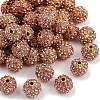 Alloy Rhinestone Beads RB-A034-10mm-A27G-5