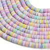 Handmade Polymer Clay Beads Strands PY-CBA21A8-01G-2