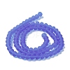 Transparent Glass Beads Strands EGLA-A034-T6mm-MD31-3