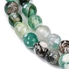 Natural Fire Crackle Agate Beads Strands G-C082-A01-27-4