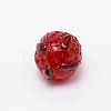 Handmade Lampwork Bead X-GLAA-WH0029-10-2