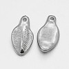 CCB Plastic Leaf Pendants LS-CCB-J032-05P-1