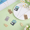 DIY Jewelry Tarot Pendant Necklace Making Kits DIY-SZ0009-78-5