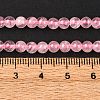 Natural Madagascar Rose Quartz Beads Strads G-D655-4mm-6