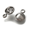 304 Stainless Steel Pendant Cabochon Settings STAS-I310-27P-2