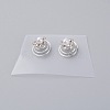 Spiral Hair Pin Coil Hair Accessories OHAR-WH0019-15-1