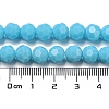 Opaque Glass Beads Stands EGLA-A035-P8mm-D08-5