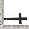 201 Stainless Steel Pendants STAS-Q341-01B-EB-3