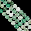 2 Strands Natural Green Aventurine Beads Strands G-GO0001-29B-4