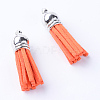 Faux Suede Tassel Pendant Decorations X-FIND-T002-A-2