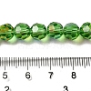 Electroplate Transparent Glass Beads Strands LS-EGLA-A035-T8mm-L11-4