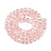 Electroplate Glass Beads Strands X-EGLA-A044-T8mm-A22-3