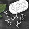 SHEGRACE Brass Toggle Clasps XGR0122P-136P-4
