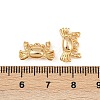 Ocean Theme Brass Charms KK-F902-07L-G-3
