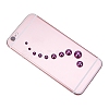 Medium Orchid Imitation Pearl Beads Assorted Mixed Sizes 4-12mm Flat Back Pearl Cabochons SACR-PH0001-47-3