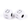 Opaque Acrylic Beads SACR-T035-03O-1