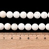 Round Natural Magnesite Beads Strands G-M138-42-A-3