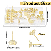 30Pcs Zinc Alloy Drawing Pins FIND-WH20033-036G-2