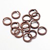Brass Open Jump Rings Y-JRC7MM-R-1