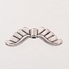 Wing Tibetan Style Alloy Beads AB5041Y-NF-3