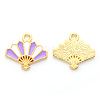 Chinese Style Alloy Enamel Pendants X-ENAM-N054-026D-1